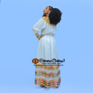 Jegol Ethiopian Dress - Ethiopian Traditional Dress