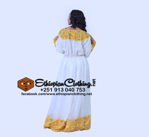 Jenber Ethiopian clothing - Ethiopian Traditional Dress