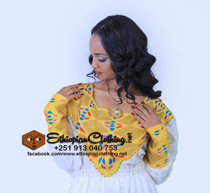 Jenber Ethiopian clothing - Ethiopian Traditional Dress