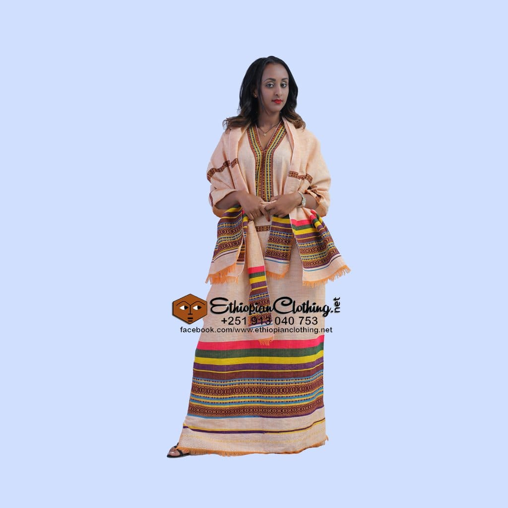 Jima coffee dress - Ethiopian Traditional Dress
