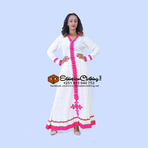 Kasech Ethiopian Traditional Dress - Ethiopian Traditional Dress