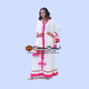 Kasech Ethiopian Traditional Dress - Ethiopian Traditional Dress