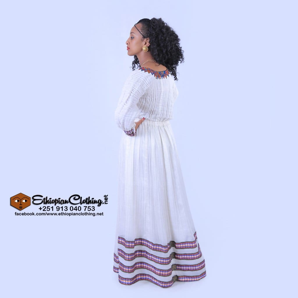 Kokeb Ethiopian traditional dress - Ethiopian Traditional Dress