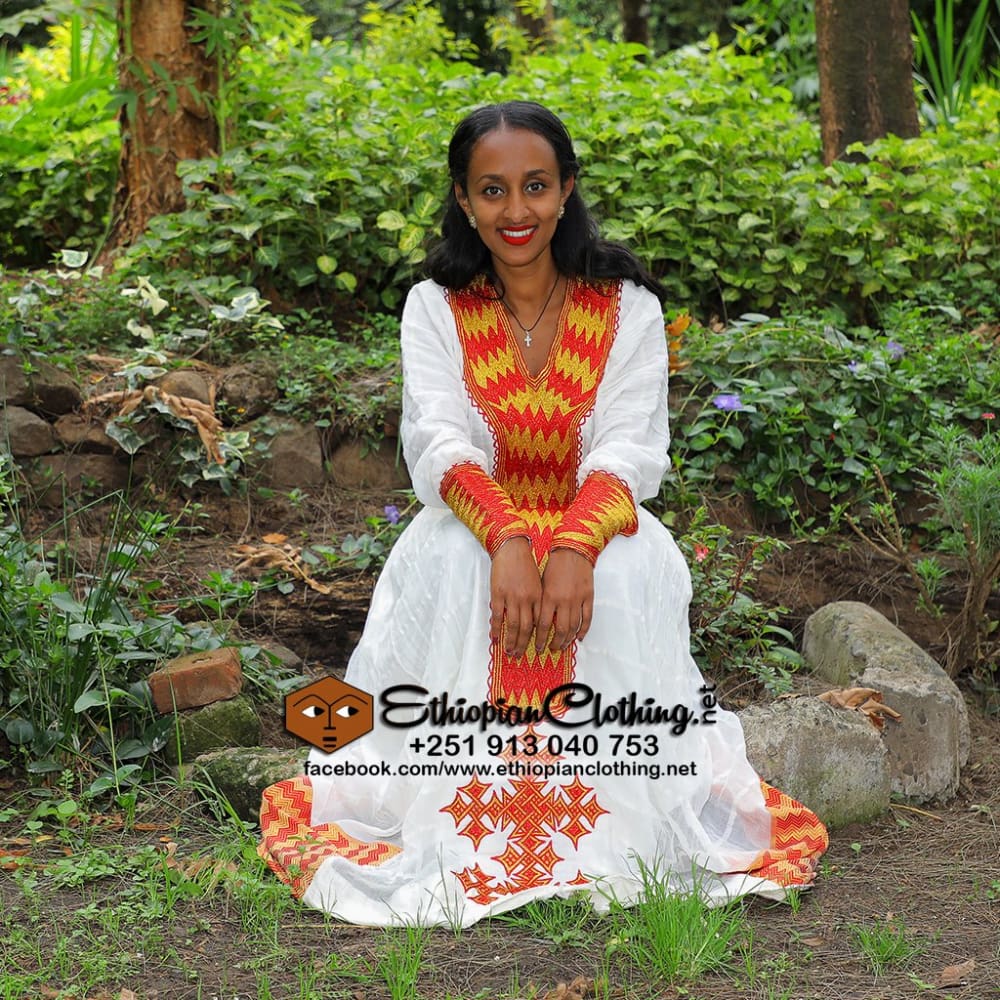 Konjo Ethiopian traditional cloth - Ethiopian Traditional Dress