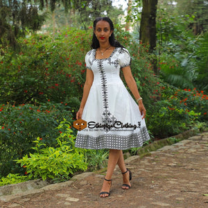 Melat habesha fashion dress - Ethiopian Traditional Dress