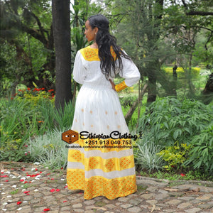 Meron Ethiopian Cloth - Ethiopian Traditional Dress