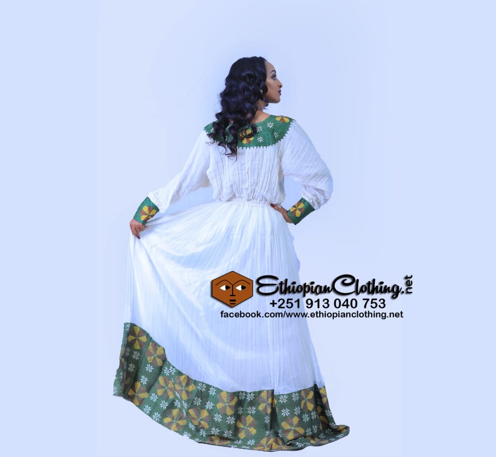 Naomi Habesha Kemis - Ethiopian Traditional Dress