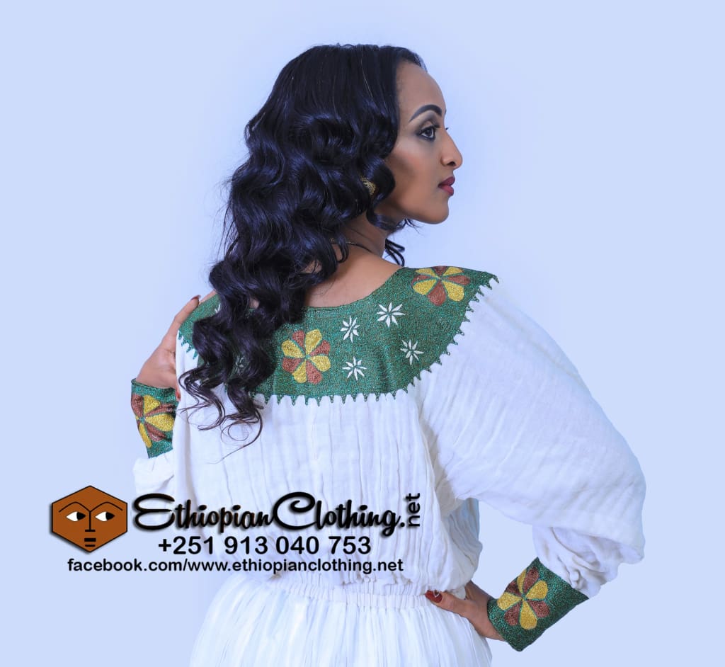 Naomi Habesha Kemis - Ethiopian Traditional Dress