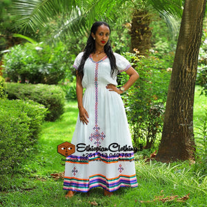 Nyala Traditional Ethiopian Clothing - Ethiopian Traditional Dress