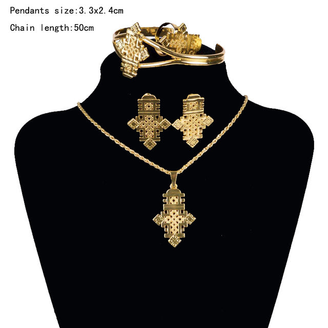Ethiopian Jewelry Sets - Ethiopian Traditional Dress