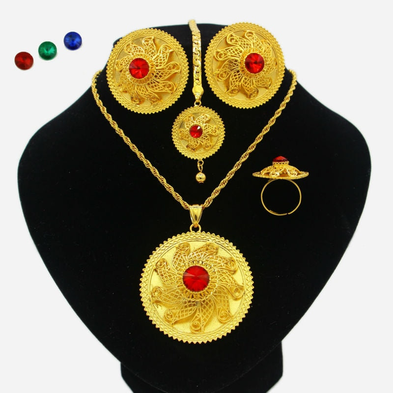 Ethiopian Wedding Jewelry Sets - Ethiopian Traditional Dress