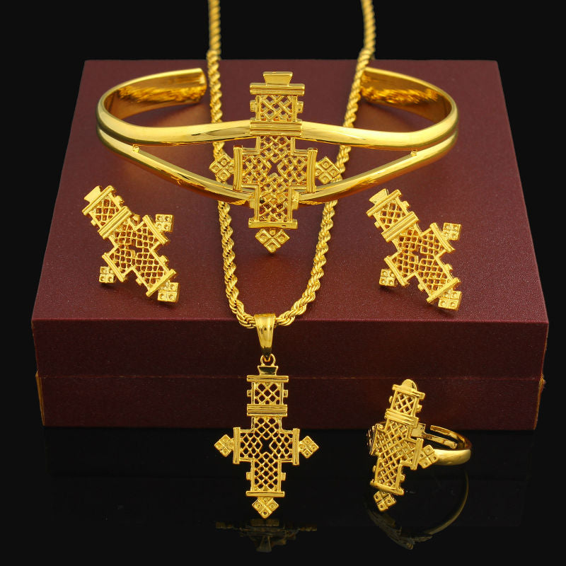 Habasha Wedding Jewelry - Ethiopian Traditional Dress