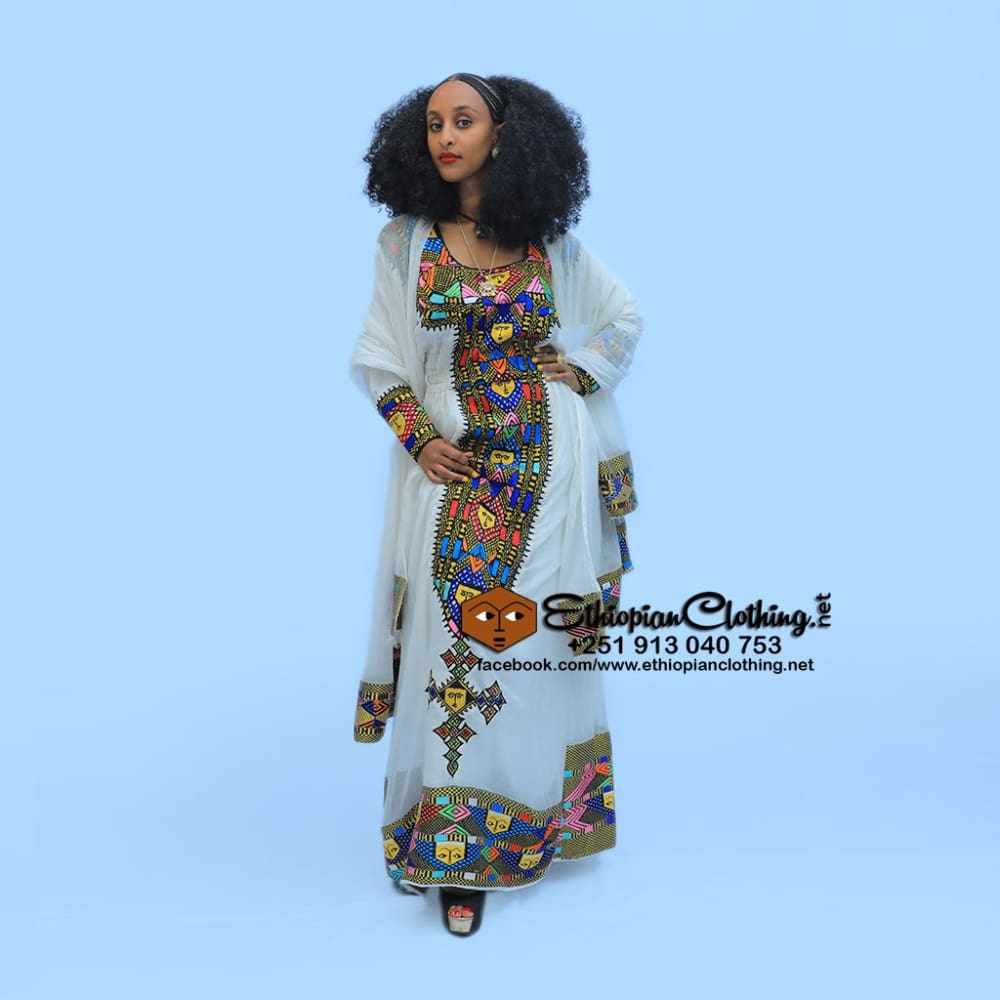 Queen of Sheba Traditional dress - Ethiopian Traditional Dress