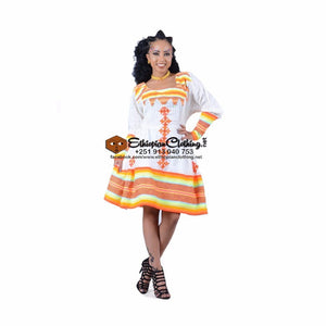 Rodas Ethiopian Dress - Ethiopian Traditional Dress
