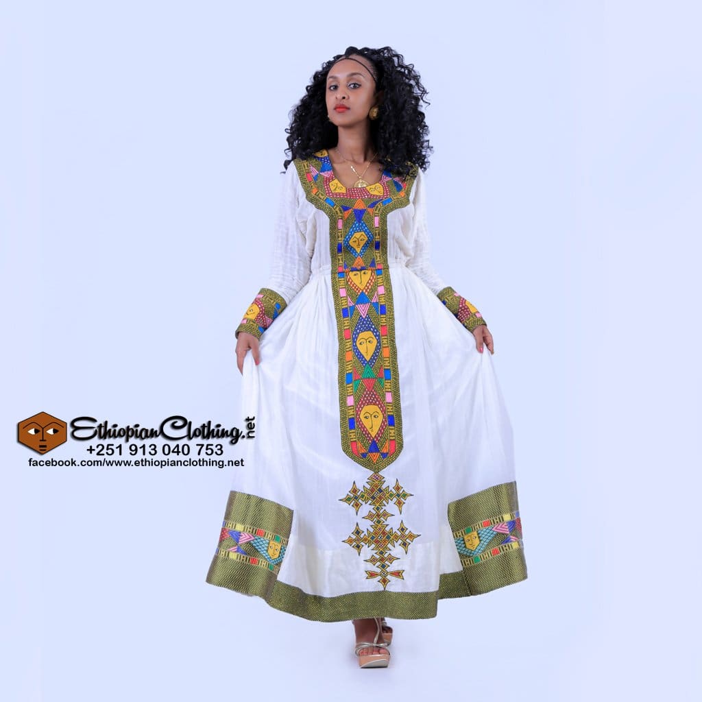 Saba Habesha Kemis - Ethiopian Traditional Dress