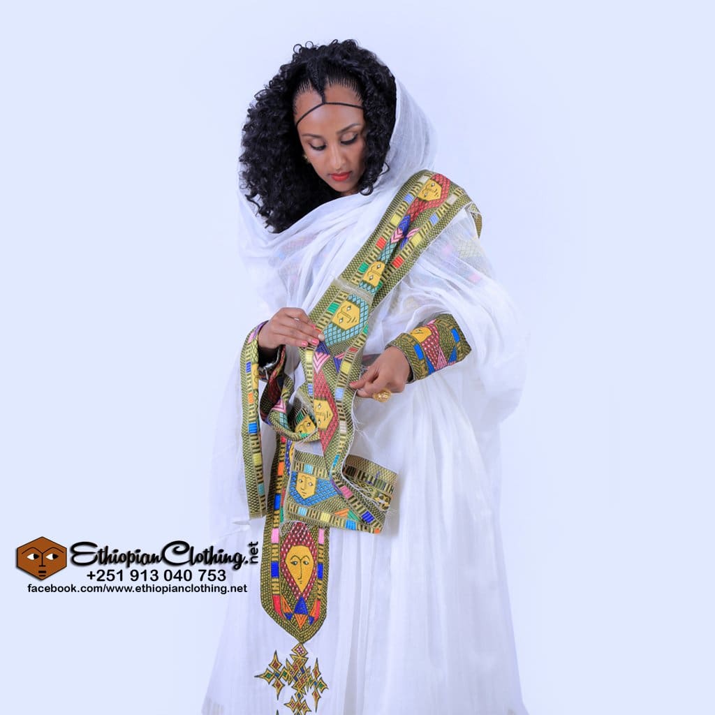 Saba Habesha Kemis - Ethiopian Traditional Dress