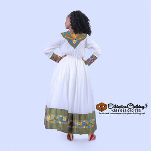 Saba Habesha Kemis - Ethiopian Traditional Dress