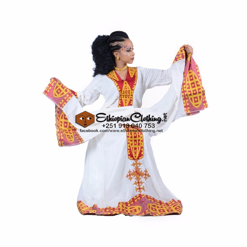 Sara Ethiopian Dress - Ethiopian Traditional Dress