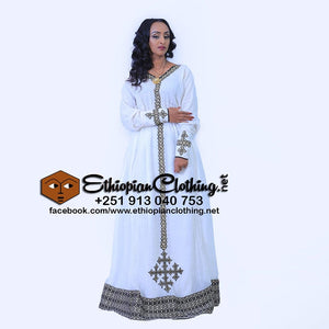 Semhar Eritrean zuria - Ethiopian Traditional Dress