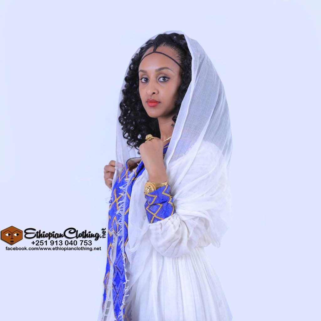 Timrin Eritrean Zuria - Ethiopian Traditional Dress