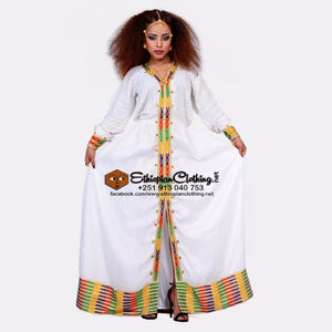 Zaf Menen Telf - Ethiopian Traditional Dress