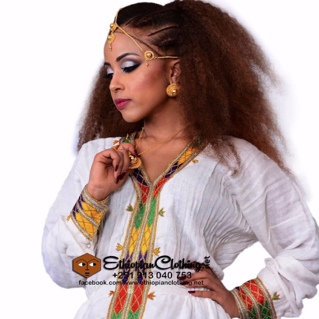 Zaf Menen Telf - Ethiopian Traditional Dress