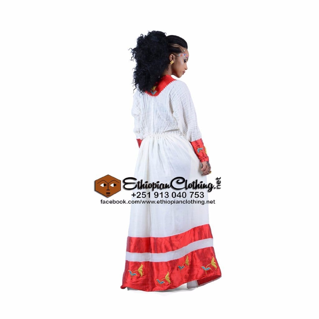 Zewditu Ethiopian Traditional Dress - Ethiopian Traditional Dress
